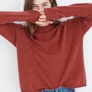 Madewell Cashmere Mockneck Sweater